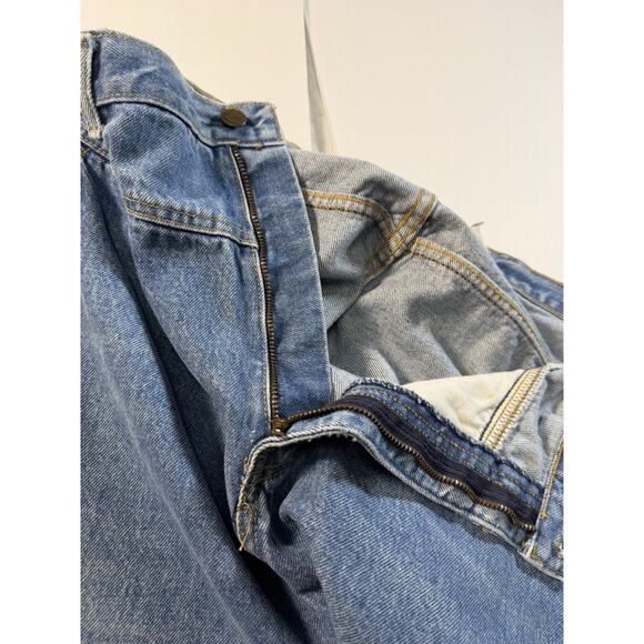 Women’s Vintage Palmettos Blue Denim Mom Jeans Size 31 X30 Measured - Picture 8 of 15